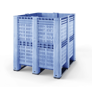 Pallet Box (3R-ventllated) Azul Claro