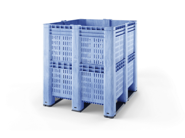 Pallet Box (3R-ventllated) Azul Claro