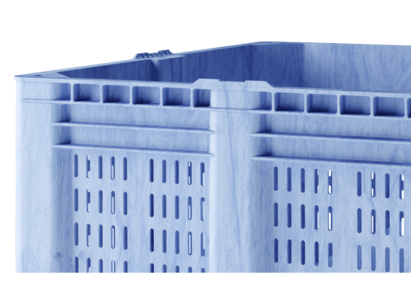 Pallet Box (3R-ventllated) Azul Claro - Image 4